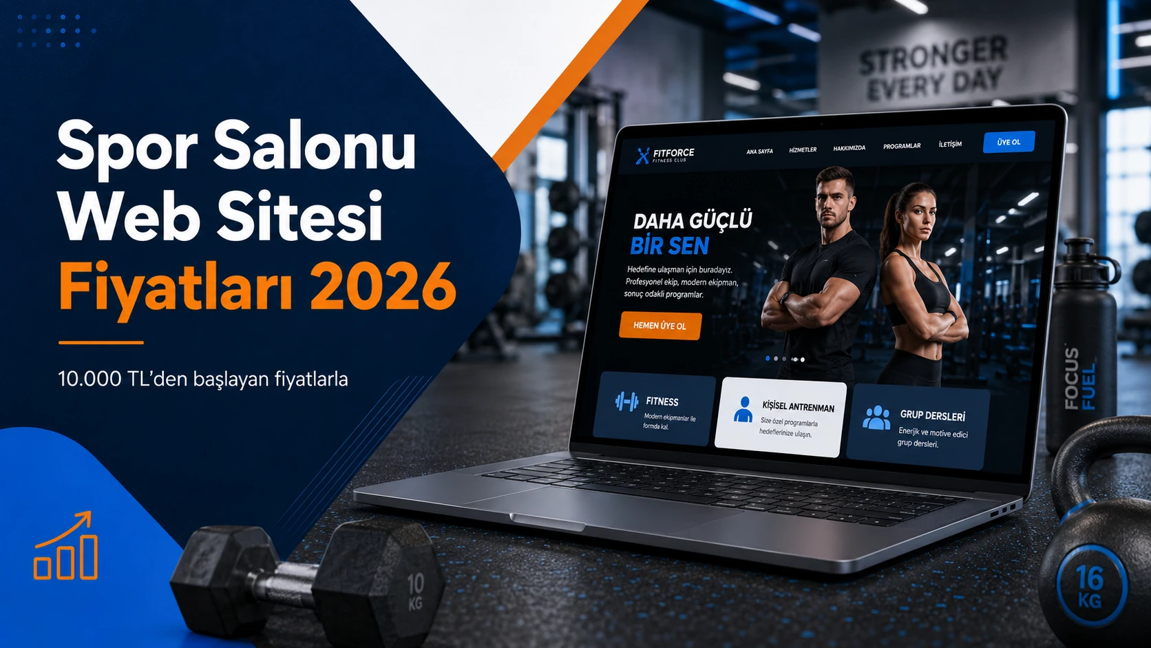 Spor Salonu Web Sitesi Fiyatları 2026